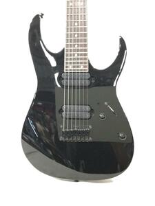 Ibanez◆RG7321/エレキギター/7弦/STタイプ/ソフトケース付/2007年製/黒系/HH/ハードテイル