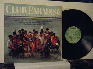 ▲LP V.A.（JIMMY CLIFF他） / CLUB PARADISE クラブ・パラダイス ORIGINAL SOUNDTRACK ジャマイカ盤 ONENESS C 40404 ◇r3816