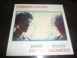 坂本龍一 David Sylvian/Forbidden Colors オーストラリア 12インチ