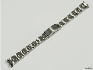 ラグ幅:13ｍｍ メタルブレス 腕時計ベルト ブレスレット ヘアライン [ロレックス ROLEX 対応] ステンレス 腕時計用バンド