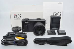 【特上品】 SIGMA デジタルカメラ DP3Merrill 4,600万画素 FoveonX3ダイレクトイメージセンサー(APS-C)搭載 　#6266