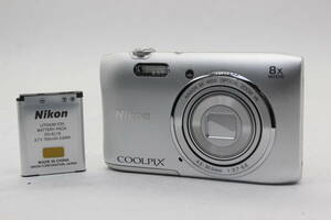 【美品 返品保証】 ニコン Nikon Coolpix S3600 8x バッテリー付き コンパクトデジタルカメラ s9468