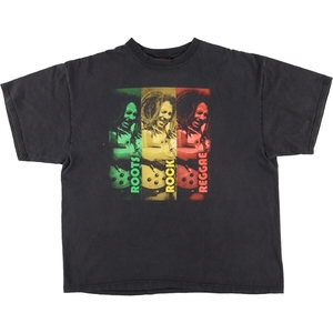 古着 ZION ROOTSWEAR BOB MARLEY ボブマーリー バンドTシャツ バンT メンズXXL /eaa429830