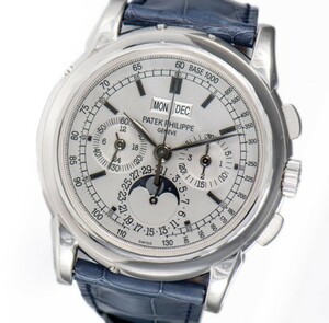 ★PATEK-PHILIPPE★パテックフィリップ パーペチュアルカレンダー クロノグラフ 5970G-001 K18WG最高級腕時計！！入手困難！！希少美品!! 