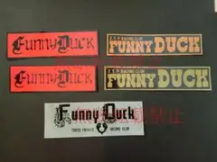 9-Aセット【5枚セット】 関東連合 Funny Duck ステッカー　暴走族