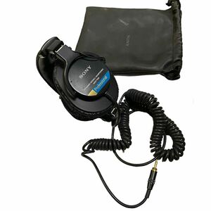 SONY MDR-7506 DYNAMIC STEREO HEAD PHONES Professional 密閉型 ヘッドフォン動作品