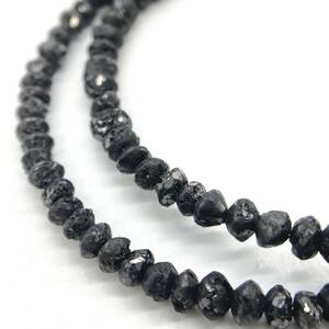 ■ブラックダイヤモンドアクセサリーパーツ■a重量約4g ダイヤ diamond Diamond jewelry necklace accessory parts 両穴 CE0