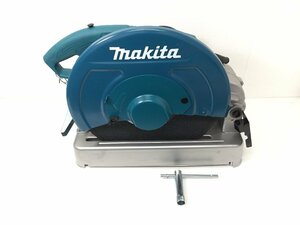 ●【美品】makita マキタ LW1401 高速 切断機 355mm 鉄工用 パイプ切断 鋼材切断 切断機 電動工具【20415583】