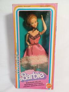 MATTEL「Parisian Barbie」1期 箱入り 極美品 FRANCE マテル パリジャン バービー フランス 世界旅行 民族衣装 Barbie of the World