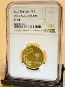 [金メダル・銀メダルセット/共に最高鑑定]希少 東京オリンピック 2020 日本 最高鑑定 COA付 金メダル総鑑定枚数1枚　希少　稀な金貨