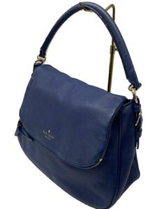 kate spade new york◆バッグ/牛革/BLU