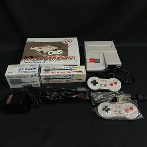 DEc171D08 任天堂 Nintendo ファミコン ファミリーコンピュータ 本体 HVC-NFF コントローラー ACアダプタ など 箱付き まとめ