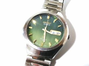 【Sx3】SEIKO/セイコー◇TYPEⅡ/タイプⅡ/7546-7020/QHK102◇1977年製♂クオーツ/デイデイト/グリーン