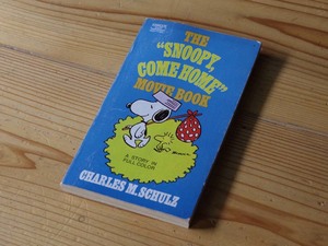 ヴィンテージスヌーピーSNOOPY COMEHOME MOVIE BOOK古本絵本PEANUTSアンティークブック当時物現状長期保管品