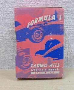 【中古・開封品】：フォーミュラ 1 タメオキット TMK 284 Formula1 Tameo Kits 1/43 Scale Models 現状販売(20240420)