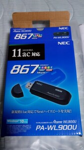 NEC ワイヤレスUSBスティックAterm WL900U PA-WL900U 中古