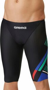 1513773-ARENA/メンズ 競泳水着 レーシングスパッツ ハーフレッグ WA承認モデル/L