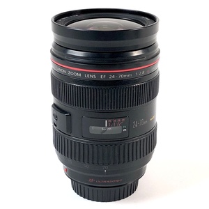 キヤノン Canon EF 24-70mm F2.8L USM 一眼カメラ用レンズ（オートフォーカス） 【中古】