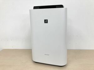 SHARP/シャープ　KC-J50-W 加湿空気清浄機　プラズマクラスター　ホワイト　コンパクト　リビング　寝室　ワークスペース　現状品