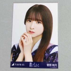 乃木坂46 菅原咲月 踏んでしまった 生写真