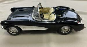Bburago ブラーゴ CHEVROLET corvette 1957 シボレー コルベット ブラック 1/18 化粧箱なし　MCR31