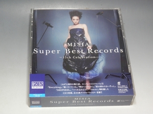 ☆ BSCD2 MISIA Super Best Records -15TH Celebration- 帯付 3枚組CD BVCL-30005~7/*ジャケット難あり
