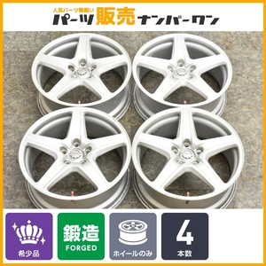 【鍛造 絶版 希少品】RAYS TRD Sports 18in 7.5J +50 PCD114.3 ホイール 4本 アルテッツァ マーク2 チェイサー ノア ヴォクシー レイズ