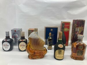 CAMUS/Remy Martin/JOHNNIE WALKER/SUNTORY/LARSEN 他 お酒 8本おまとめ 200ml～750ml 40%～43% 未開栓 国外酒【CEAM4002】