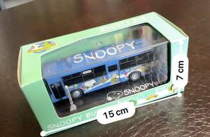 新品未開封 SNOOPY BUS スヌーピー バス ミニカー 神奈川中央交通 コールドキャストBタイプ