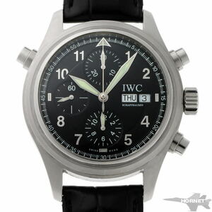 IWC インターウォッチナショナルカンパニー スピットファイア ドッペルクロノグラフ オートマチック IW371333 SS メンズ 時計 2210025