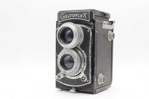 【訳あり品】 GELTOFLEX GRIMMEL 80mm F3.5 二眼カメラ s2494