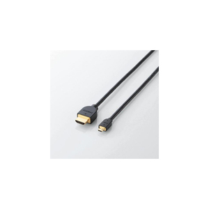 エレコム イーサネット対応HDMI-Microケーブル(A-D) DH-HD14EU10BK /l