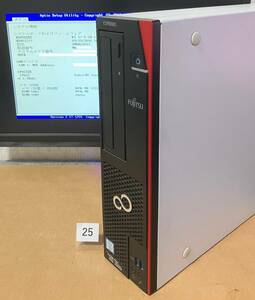 富士通 D556/P FMVD22011 第6世代Core i3-6100 BIOS起動,ジャンク (Windows8pro)デスクトップパソコン FUJITSU/ESPRIMO (25)