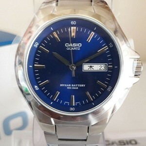 【カシオ】 スタンダード 新品 腕時計 未使用品 シルバー MTP-1228DJ-2AJF CASIO 男性 メンズ