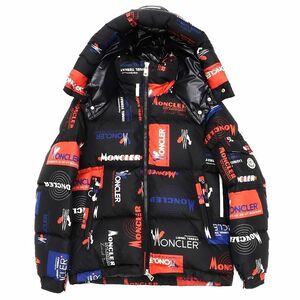 G0326S 未使用品 MONCLER WILSON/ダウンジャケット 【サイズ：0】 ブラック 定価292600円 モンクレール