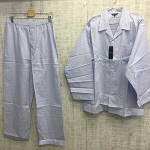 A409◇Guy Laroche | ギ ラロッシュ　美品　パジャマ　ブルー　サイズL