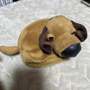 THE DOG 立体ポーチ　小物入れ　ブラウン　茶　犬　ザドッグ