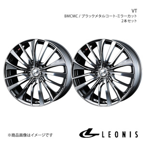 LEONIS/VT ムラーノ Z50 アルミホイール2本セット【20×8.5J 5-114.3 INSET45 BMCMC】0036387×2