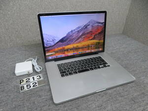 MacBook Pro A1297究極PC ◆CS6の Office付 ◆高性能 Core i5 / 8GB / SSD 512GB ◆ PC1台で、ダブルmacOS & Windows10 ◆17型