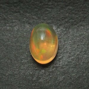 【SJ】新品 メキシコオパール 1.41ct　オレンジ赤斑 ジュエリールース ACD795