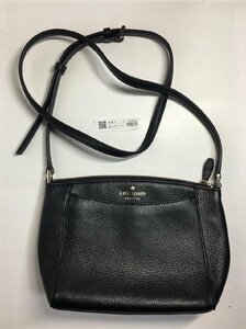 kate spade/ケイト・スペード ミニショルダーバック レザー 本革 レディース ブラック-中古美品-D2210