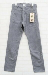 2P8933■未使用品 ササフラス コーデュロイ スプレイヤー5パンツ SASSAFRAS Sprayer 5 Pants 14W Top Corduroy SF-201734