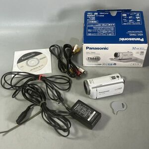 B2-422 パナソニック Panasonic HDC-TM45 デジタルハイビジョン ビデオカメラ 動作品 取説付き