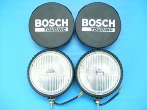 新品 BOSCH 17cm 丸型 フォグランプ H3バルブ 丸形 補助灯 ボッシュ 旧車 ライトカバー メルセデス ベンツ ゲレンデ いすゞ ファーゴ当時物