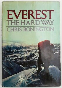 ●クリス・ボニントン／『EVEREST THE HARD WAY』Random House 発行・1976年・英語