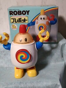 未使用 カワダ のびのびあそび プレボット ロボット ベビー用 知育玩具 人形 キャラクタードール フィギュア その他 検)ダイヤブロック