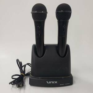 M6943(053)-518/MS4000　ワイヤレスマイク　UNIX MODEL CSA 806　MICROPHONE CHARGER　カラオケ器具