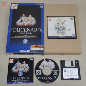 1円〜 PC-9821シリーズ CD-ROM+3.5インチFD ポリスノーツ コナミ POLICENAUTS KONAMI 箱説付【20