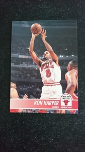 1995年当時物!SKY BOX製NBA CHICAGO BULLS「RON・HARPER」トレーディングカード1枚/ロン・ハーパー シカゴ ブルズ 