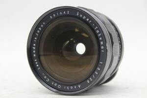 【返品保証】 ペンタックス Pentax Super-Takumar 28mm F3.5 前期型 M42マウント レンズ s8414